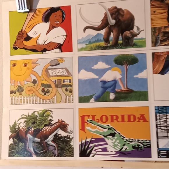 1995 Stamp Cards entire collection . - Picture 5 of 12